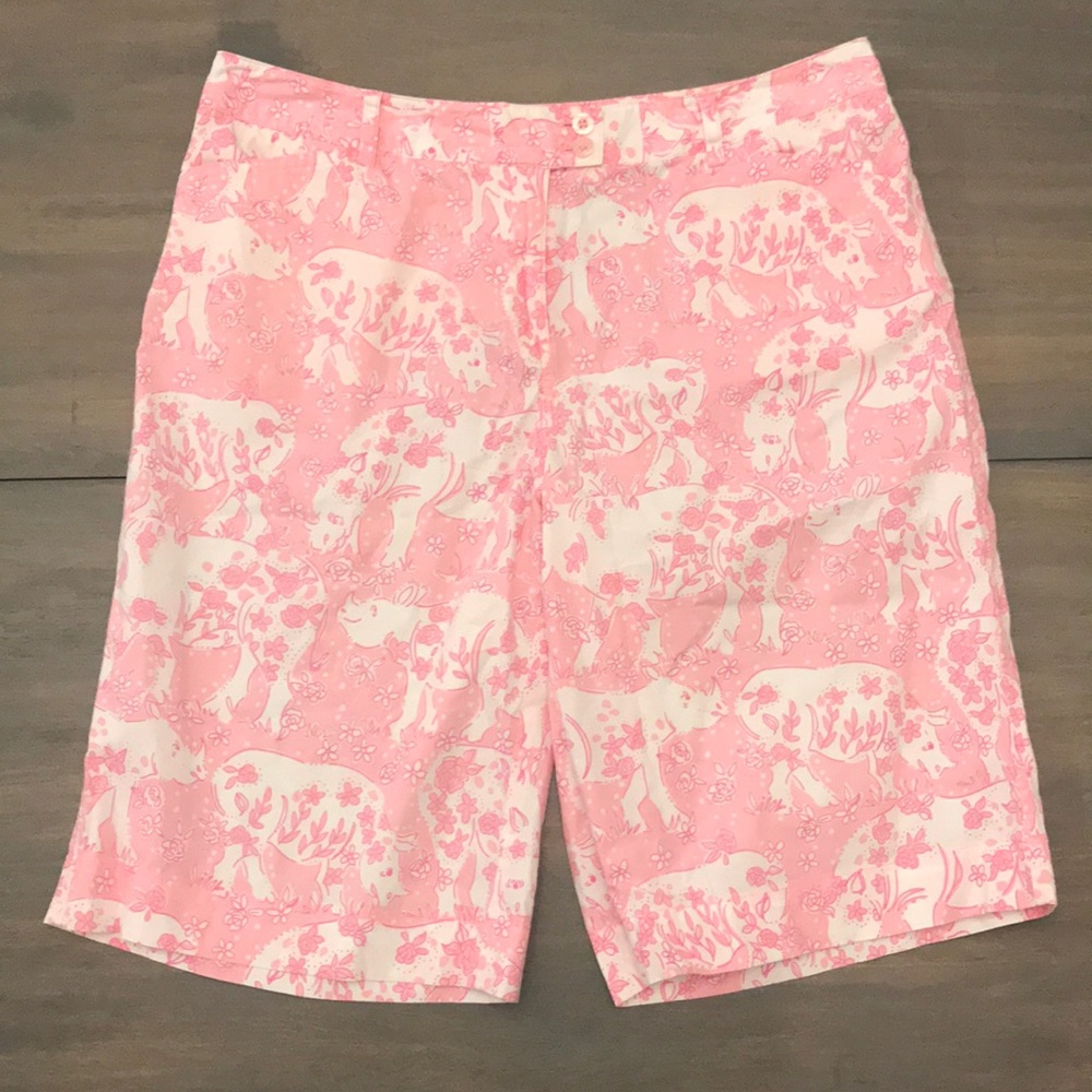 Vintage Lilly Pulitzer Shorts Run for the Roses
